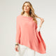 The Lightweight Ponchos - Light Coral