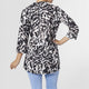 Printed Silky Tunic - Animal Pattern - Final Sale - Animal Pattern