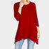 Double Layer Tunic - Tango Red