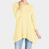 Double Layer Tunic - Mustard - Final Sale