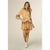 Payton Ruffle Sleeve Dress - Mustard Floral Print - Final Sale - Mustard Floral Print
