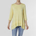 Double Layer Tunic - Pale Yellow - Final Sale
