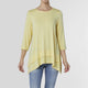 Double Layer Tunic - Pale Yellow - Final Sale - Pale Yellow