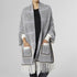 Supersoft Cardi-Wrap with Pocket - Cream/Black Spirograph