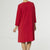 Oh So Soft Essential Tunic Dress - Tango Red