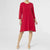 Oh So Soft Essential Tunic Dress - Tango Red