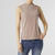 MaCenna Mock Neck Ribbed Tank - Dusty Plum - Final Sale - Dusty Plum