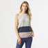 Shelvy Striped Sweater Tank - Grey/Sage/Navy/Dusty Rose - Final Sale