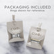 Chiara Ring Stack - White - Final Sale