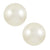 White Pearl Earrings - White