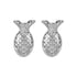 Silver Pineapple Earrings - Final Sale