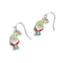 Gnome Dangle Earrings - Lime Dot - Final Sale