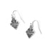 Black Aztec Diamond Earrings