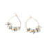 Gold Pearl Teardrop Earrings