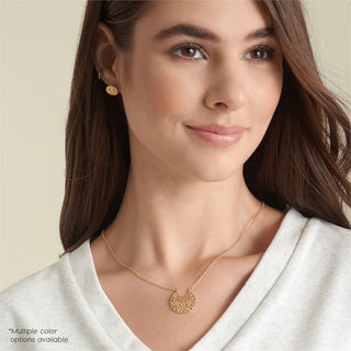 Gold Fern Stud Earrings - Gold