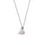 Triangle AB Necklace - Final Sale - Silver
