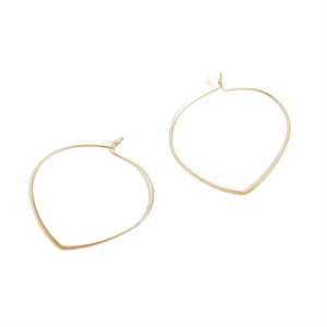 Abstract Hoop - Gold