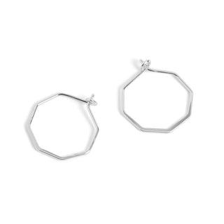 Small Octagon - Silver
