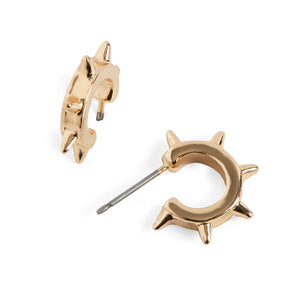 Ship Wheel Stud - Gold