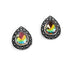 Teardrop Stud w/ AB Stone