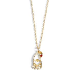 Gnome Necklace - Gold