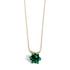 Bow Necklace - Green