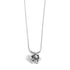 Bow Necklace - Silver