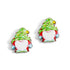 Gnome Earrings - Green Hat - Final Sale