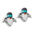 Snowman Earrings - Black Hat - Final Sale