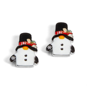 Snowman Gnome - Final Sale - Black/Blue