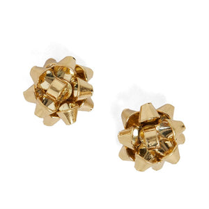 Bow Earring - Gold