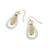 Swinging Teardrop Earrings