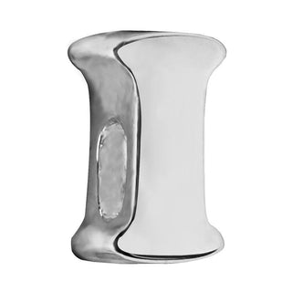 Letter I Charm - Silver