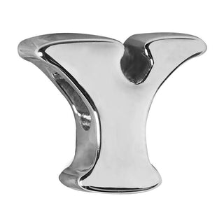 Letter Y Charm - Silver