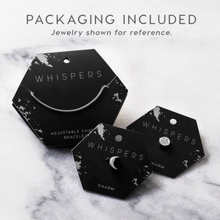 Letter W Charm - Silver