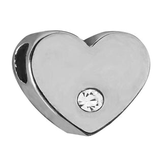 Heart Charm - Silver