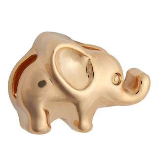 Elephant Charm - Gold