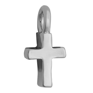 Cross Dangle Charm - Silver