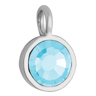 Birthstone Charm - March - Aqua
