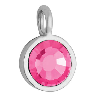 Birthstone Charm - October - Rose