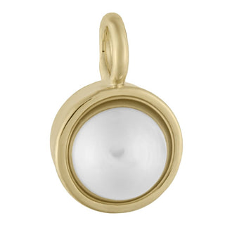 Charm - Gold Pearl - Gold