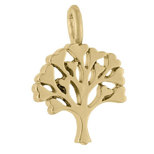 Charm - Gold Family Tree - Gold
