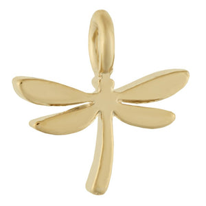 Charm - Gold Dragonfly - Gold