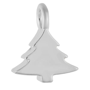Charm - Christmas Tree - Silver