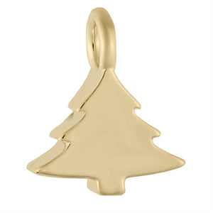 Charm - Gold Christmas Tree - Gold