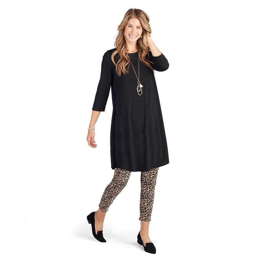 Essential Tunic Dress - Black