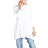 Double Layer Tunic - White